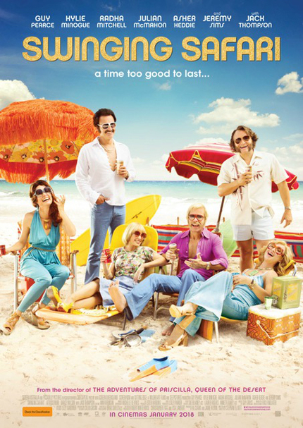 Guy Pearce And Kylie Minogue Go On A SWINGING SAFARI